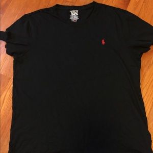 Men's Ralph Lauren black polo tshirt!